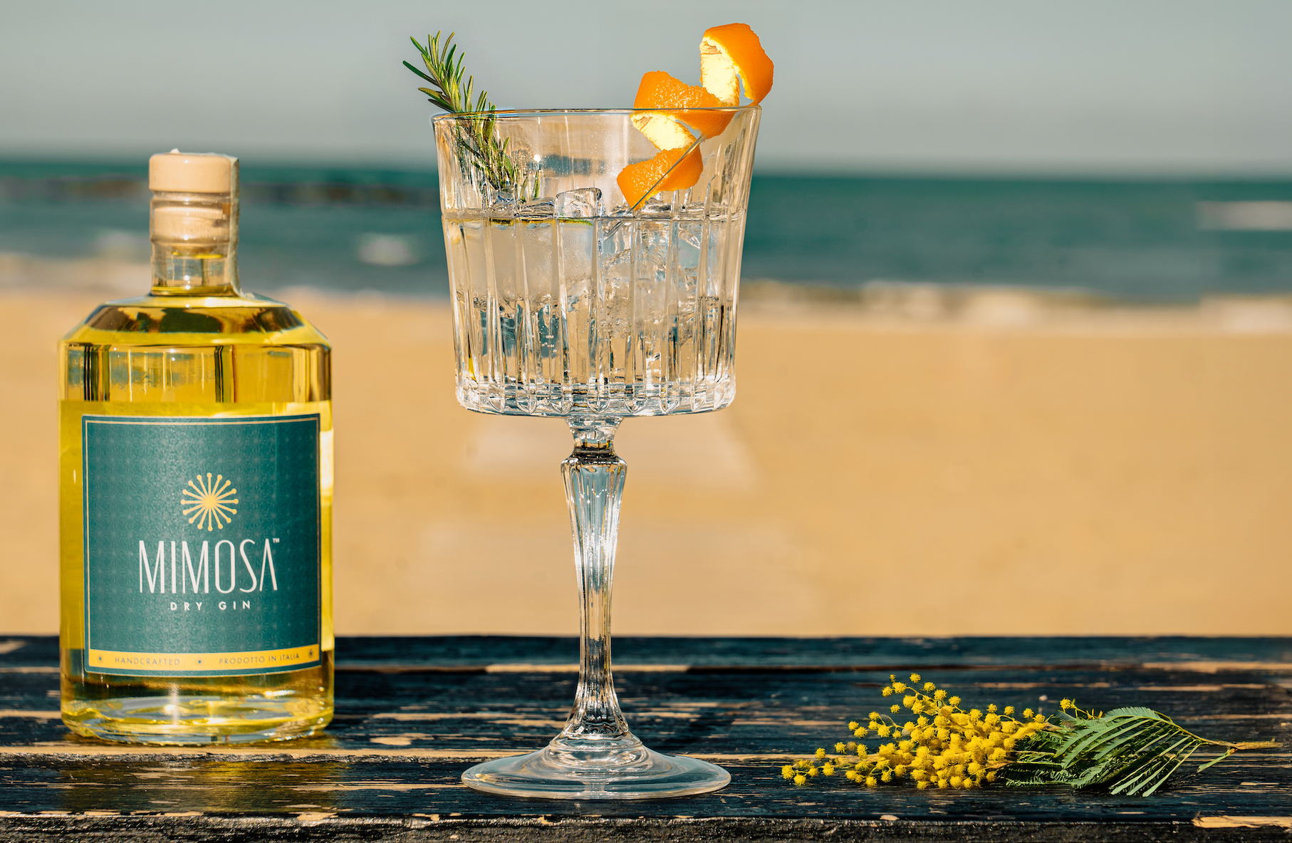 Golden Sunset: la ricetta del cocktail agrumato con Mimosa Dry Gin